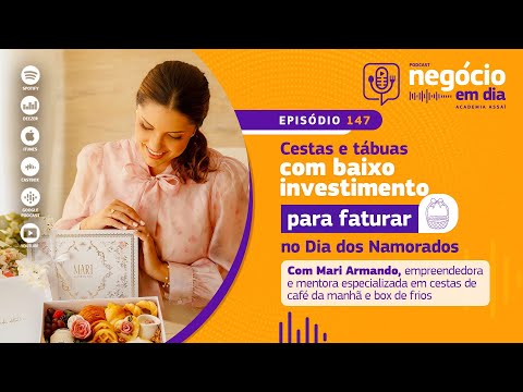 147 – Cestas e tábuas com baixo investimento para faturar no Dia dos Namorados – com Mari Armando