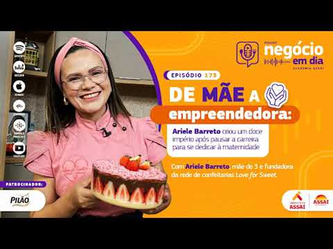 Ep 173 – De Mãe a Empreendedora com Ariele Barreto