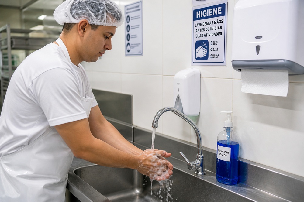 Checklist de higiene na produção de alimentos