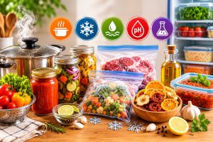 Conservação de alimentos: métodos para reduzir desperdícios