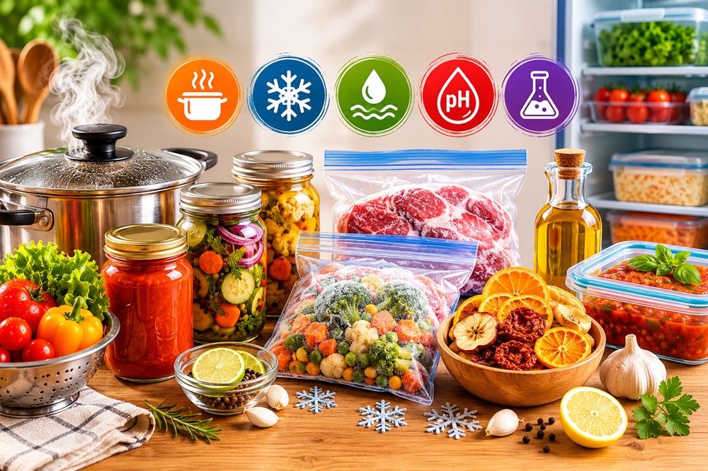 Conservação de alimentos: métodos para reduzir desperdícios