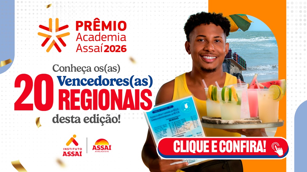 Prêmio Academia Assaí 2026: conheça os 20 Vencedores Regionais